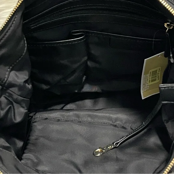 Michael Kors Black Ariana Large Nylon Tote Bag - Picture 4 of 4